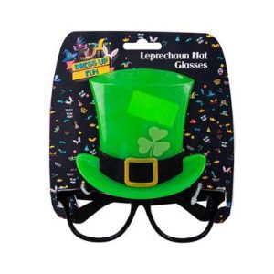 DRESS UP TOP HAT GLASSES ST PADDYS