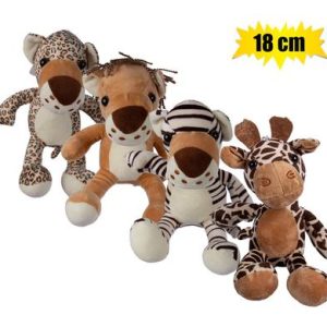 PLUSH WILD ASSTD 18cm