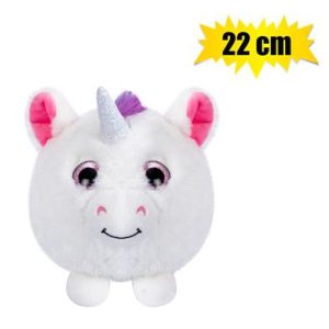 PLUSH UNICORN BIG EYES SQUIZEM 22cm