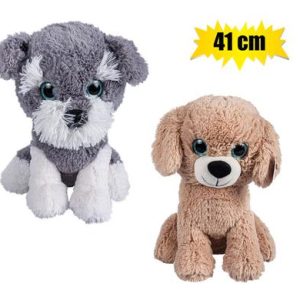 PLUSH DOG LARGE BIG EYE 41cm
