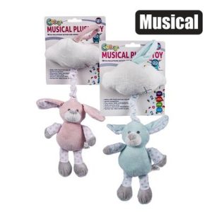 BABY RATTLE PLUSH MUSICAL
