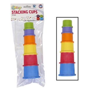 BABY TOY EDU PLAY/LEARN CUP STACKING