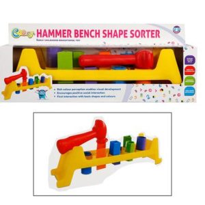 BABY TOY EDU PLAY/LEARN HAMMER BENCH