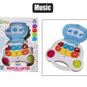 BABY MUSICAL EDUCATIONAL LAPTOP
