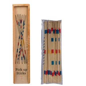 GAME WOODEN PICK UP STICKS 31PC 18cm