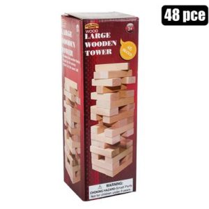 GAME WOOD TOWER 48 PIECE