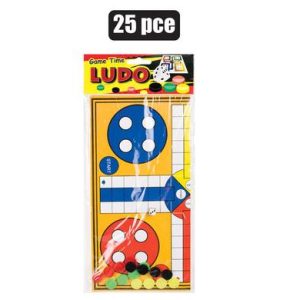 GAME LUDO 25cm POLYBAG