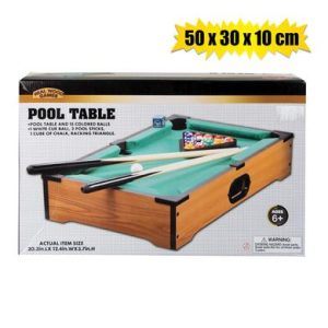 GAME TABLETOP POOL 50x30x10cm