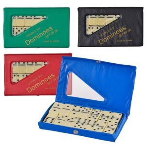 GAME DOMINOES IVORY DBL-SIX 5mm