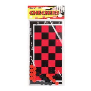 GAME CHECKERS 25cm POLYBAG