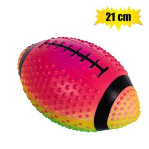 BALL RAINBOW RUGBY GRIPPY 21cm