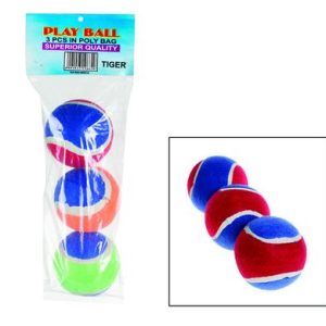 BALLS PLAY BALL COLOUR PACK OF 3