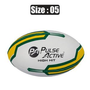 BALL RUGBY SIZE-5 RUBBER PIMPLE GRIP