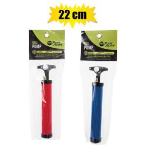 BALL-PUMP PL W/VALVE+NEEDLE 22cm