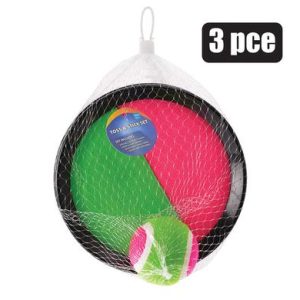 CATCHBALL SET VELCRO W/BALL