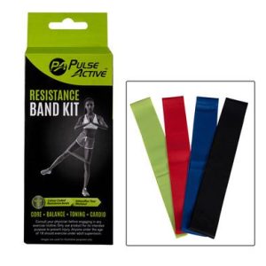 FITNESS RESISTANCE BAND LOOPS SET 5PC