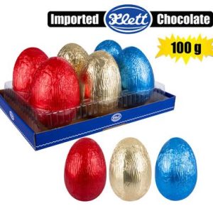 SWEET CHOC KL FOILED EGG 100g