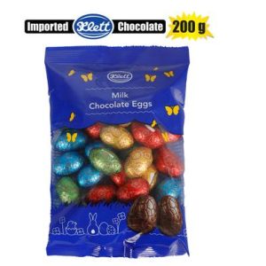 SWEET CHOC KL FOIL SOLID EGGS 200g