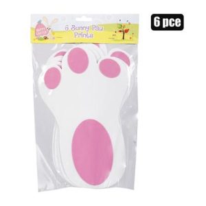 BUNNY FEET EASTER HUNT SET 6PC