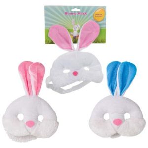 EASTER BUNNY PLUSH MASK