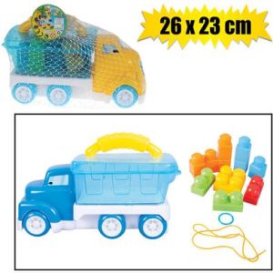 BUILDING BLOCKS STORAGE W/TRUCK