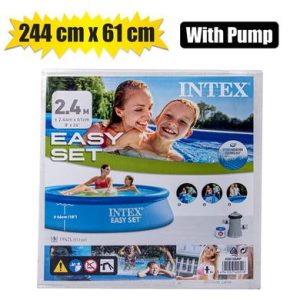 INTEX POOL EASI-SET (WITH PUMP) 244x61cm