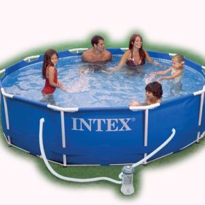 INTEX POOL MTL-FRAME(W/PUMP) 305x76cm