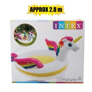 INTEX POOL SPRAY UNICORN 272x193x104cm
