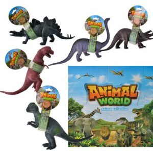 ANIMALS DINOSAUR ASSTD 24cm APPROX