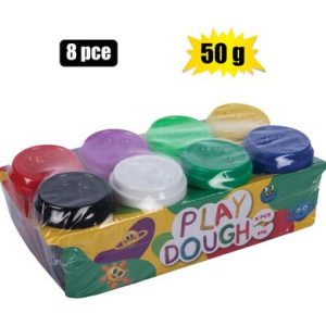 EDU PLAY DOUGH 50g 8PC