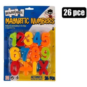 EDU MAGNETIC NUMBERS/ARITHMETIC 26pc