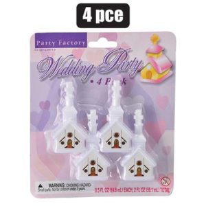 BUBBLE CELEBRATION CHURCHES 4PC