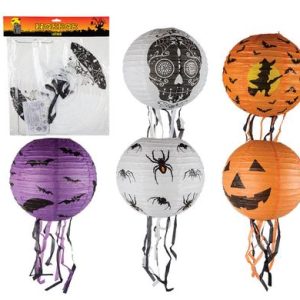 NOVELTY HALLOWEEN LANTERN 34cm ASSTD