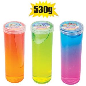 NOVELTY SLIME RAINBOW BULK BOTTLE 530G