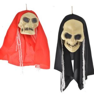 NOVELTY HALLOWEEN WITCH SKULL 13cm