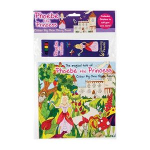 BOOK COLOURING HANGING SET PRINCESS