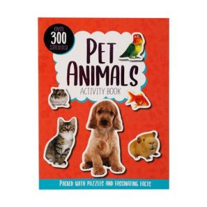 BOOK ACTIVITY PET ANIMALS
