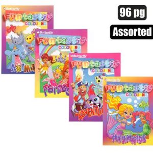 BOOK COLOURING FUNTASTIC 96P