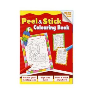 BOOK ACTIVITY PEEL & STICK PARROT