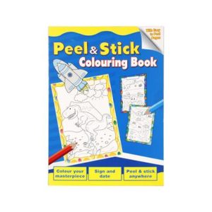 BOOK ACTIVITY PEEL & STICK ROCKET