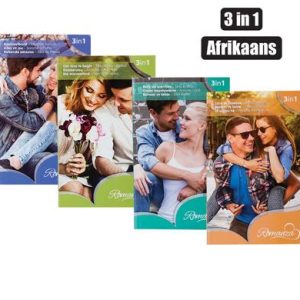 BOOK NOVEL ROMANCE AFR 3-IN-1