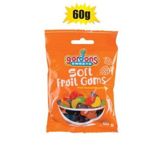 SWEET GUMMY GS SOFT FRUIT GUMS60g