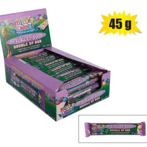 SWEET CHOC MS SPECKLED EGG D/U BAR 42g