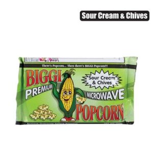 SWEET SNACK BB POPCORN SCRM&CHIVES 100g